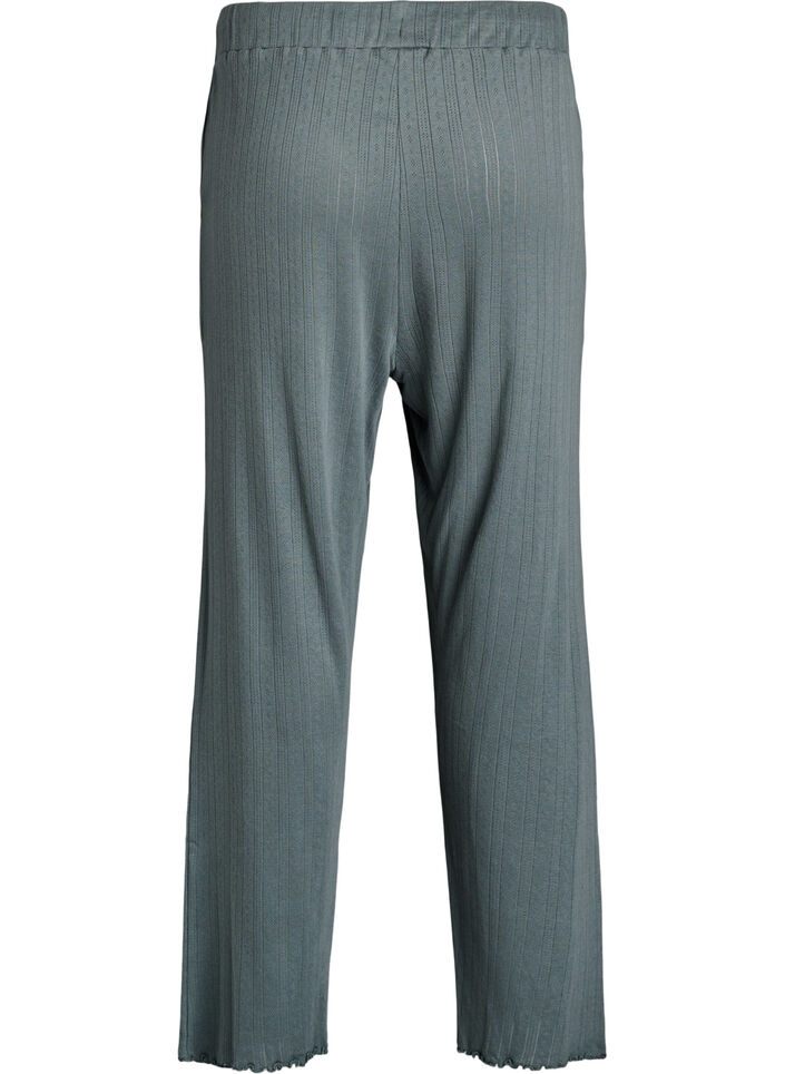 Katoenen nachtb broek, Groen, Packshot image number 1