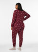 Bedrukte pyjamabroek, Rood, Model image number 1