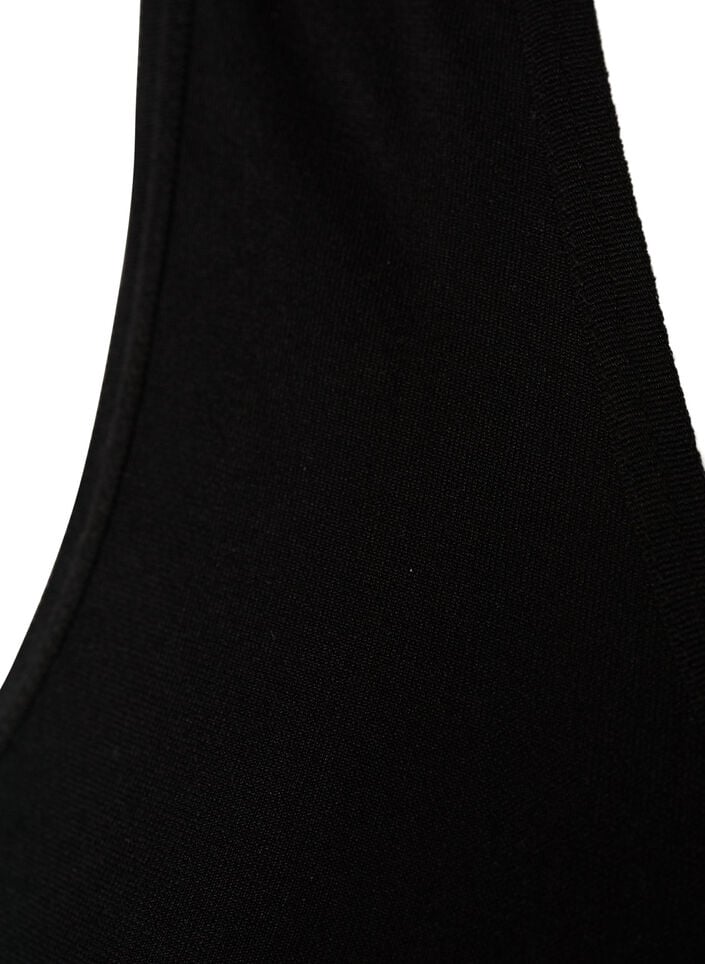 Shapewear top met brede bandjes, Zwart, Packshot image number 3