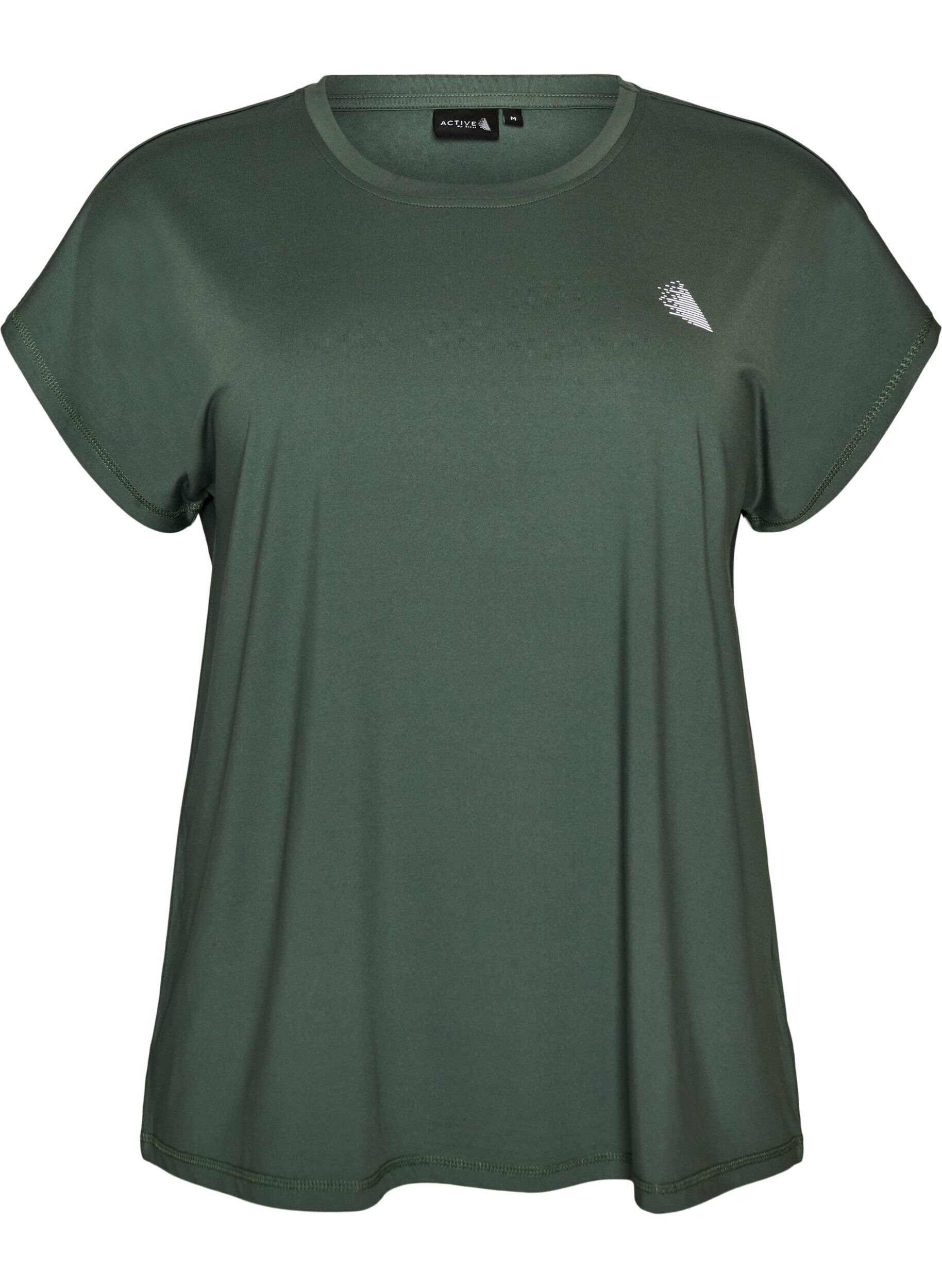 Effen gekleurd trainingsshirt
