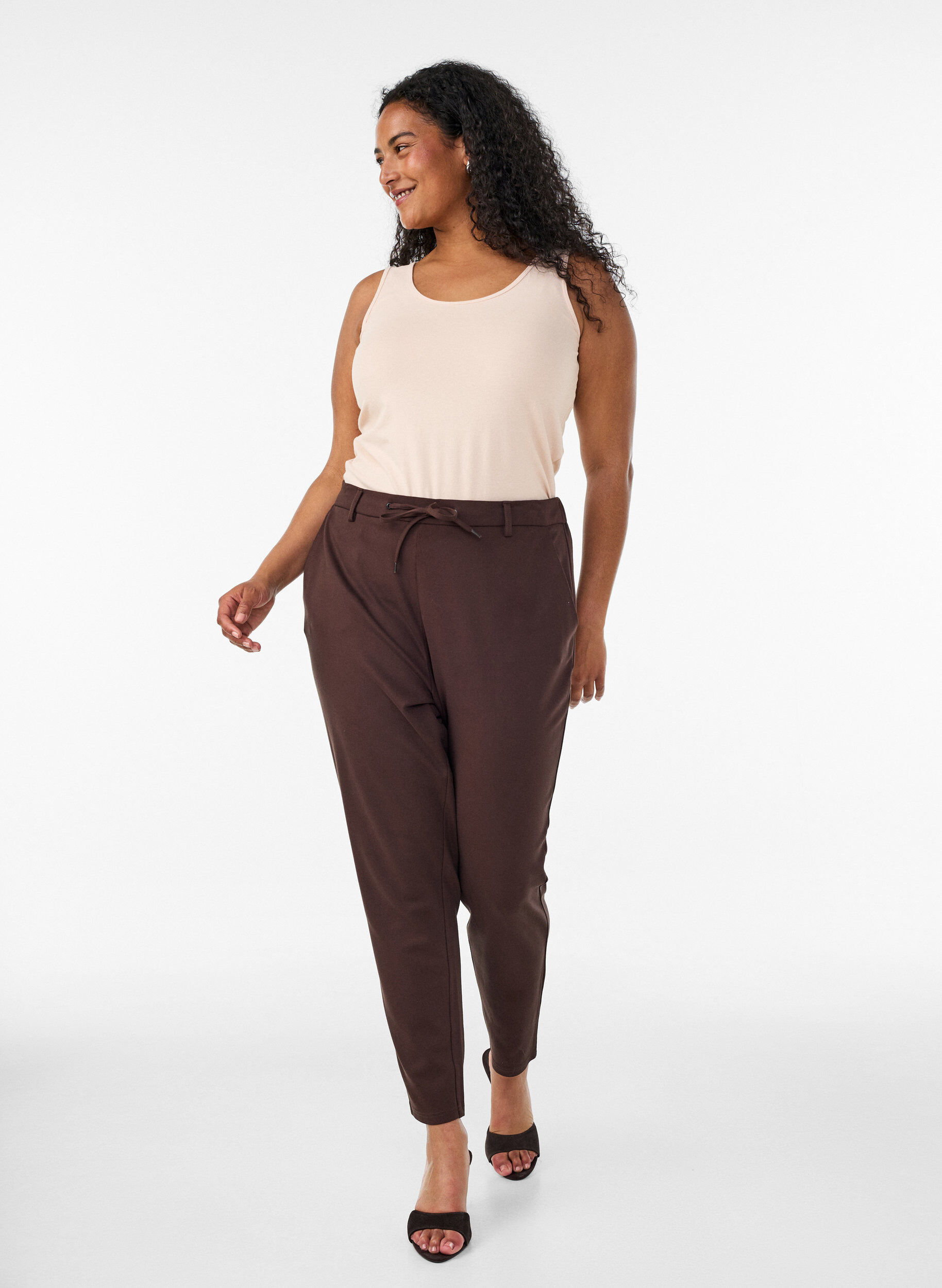 Pantalon Maddison, Marron, Model