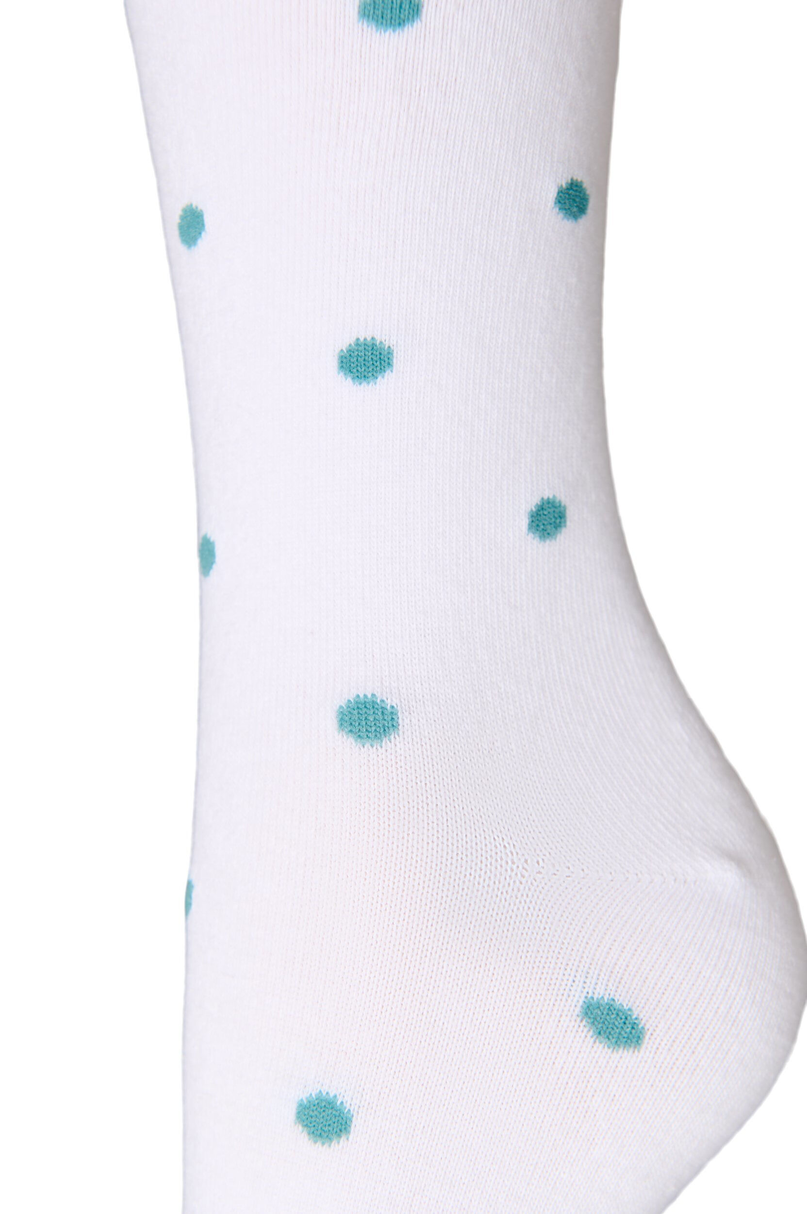 Zizzi Chaussettes en coton &agrave; motifs, Blanc, Packshot image number 2