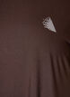 Lang trainings-T-shirt, Bruin, Packshot image number 2
