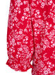 Katoenen blouse met bloemenprint, Rood, Packshot image number 3