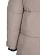 Pufferjas met capuchon en contrastdetails, Beige, Packshot image number 4