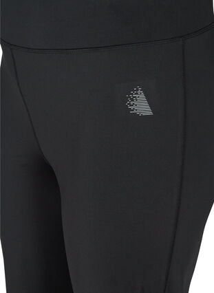 ZizziFlared Sportbroek, Black, Packshot image number 2
