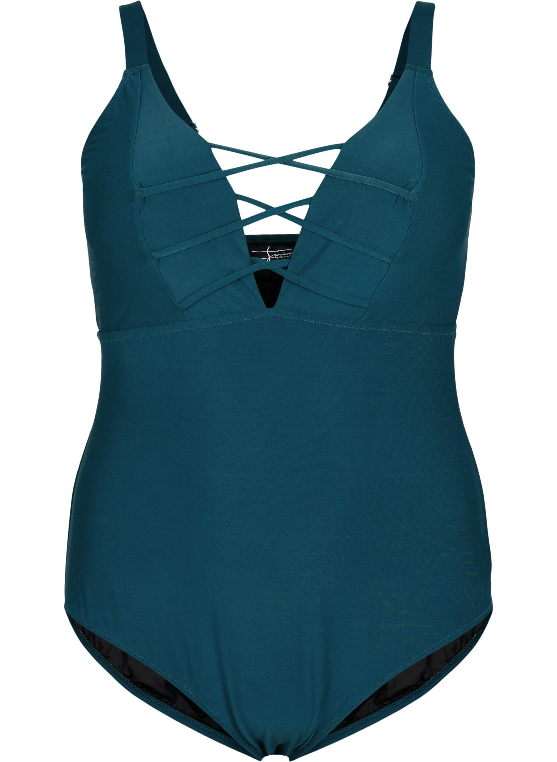 Badpak met koorddetails