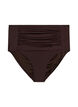 Bikinibroekje met high waist, Bruin, Packshot image number 0