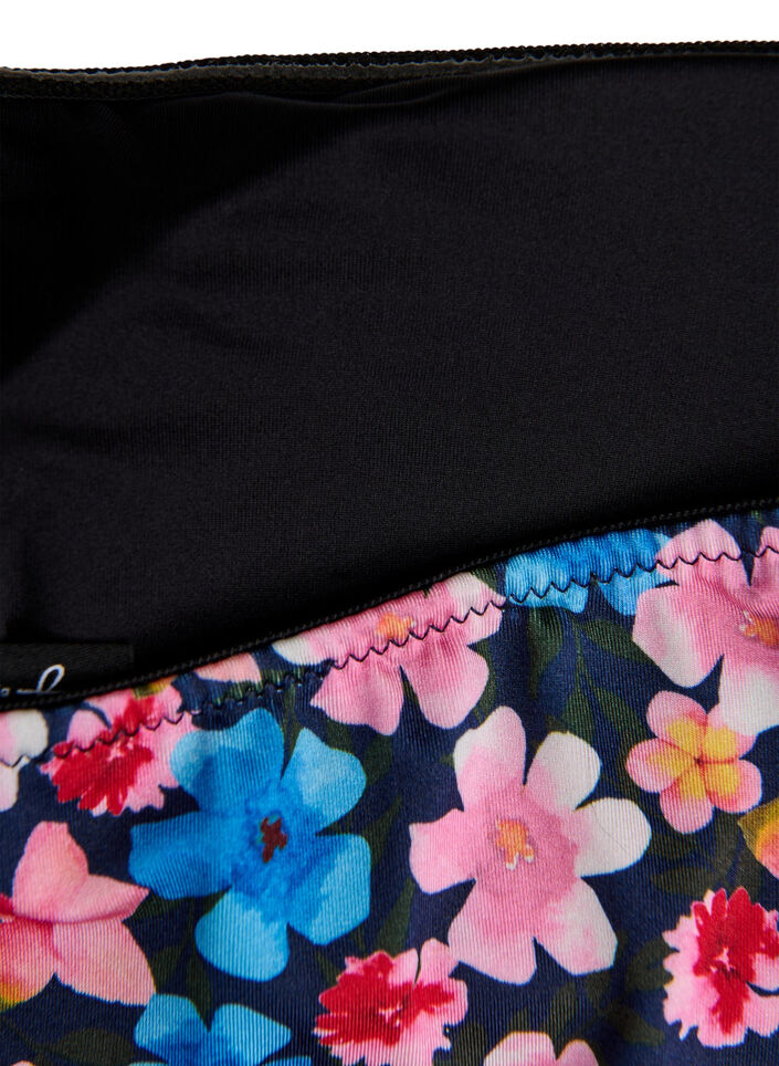 Bloemen bandeau bikinitop, Multi Flower AOP, Packshot