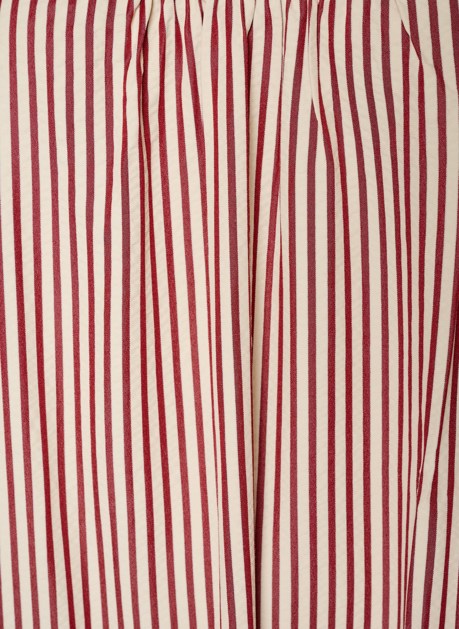 ZizziZomerjurk met strepen en A-lijn pasvorm, Rood, Packshot image number 2