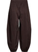 Ballonbroek met zakken en een elastische tailleband, Bruin, Packshot image number 1