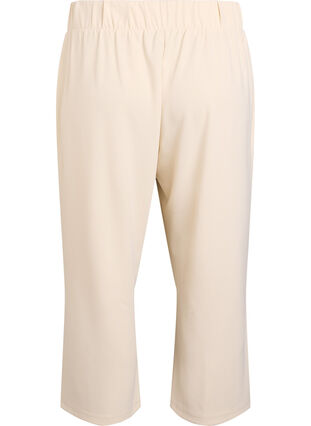 Zizzi7/8 broek met losse pasvorm, Beige, Packshot image number 1