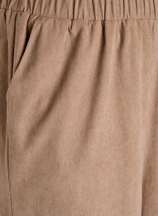 ZizziFluwelen broek met wijde pijpen, Caribou, Packshot image number 2