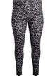 Viscose leggings met print, Grijs, Packshot image number 0