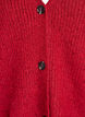 V-hals cardigan van breisel, Rood, Packshot image number 2