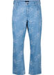 Vera bloemenprint jeans, Blauw, Packshot image number 0