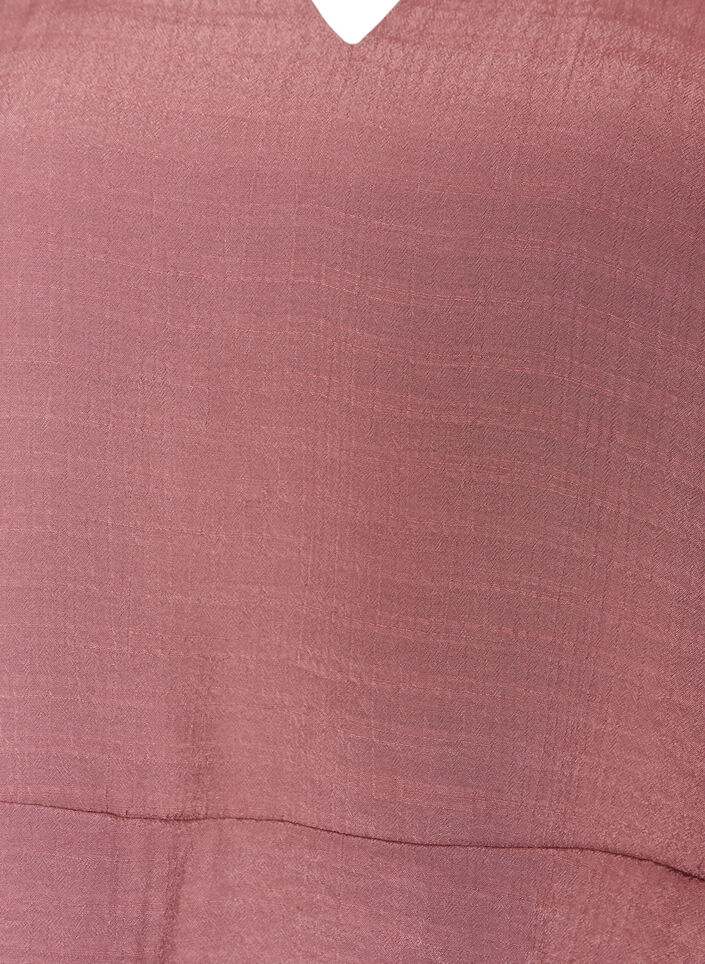 A-lijn jurk met gelaagde ruches, Roze, Packshot image number 2