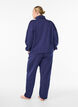 Losse broek van modalmix, Blauw, Model image number 1
