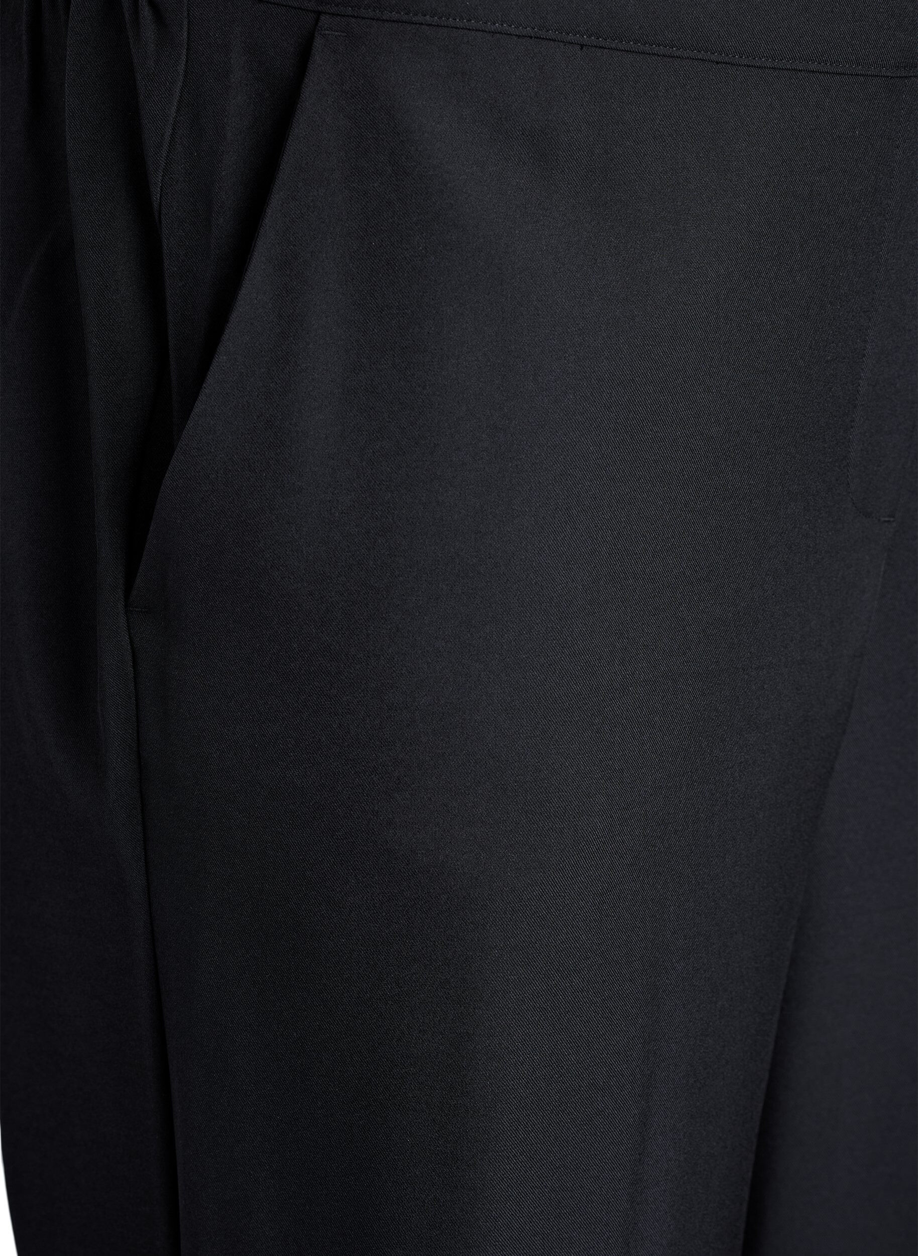 ZizziLosse broek met zakken, Zwart, Packshot image number 2