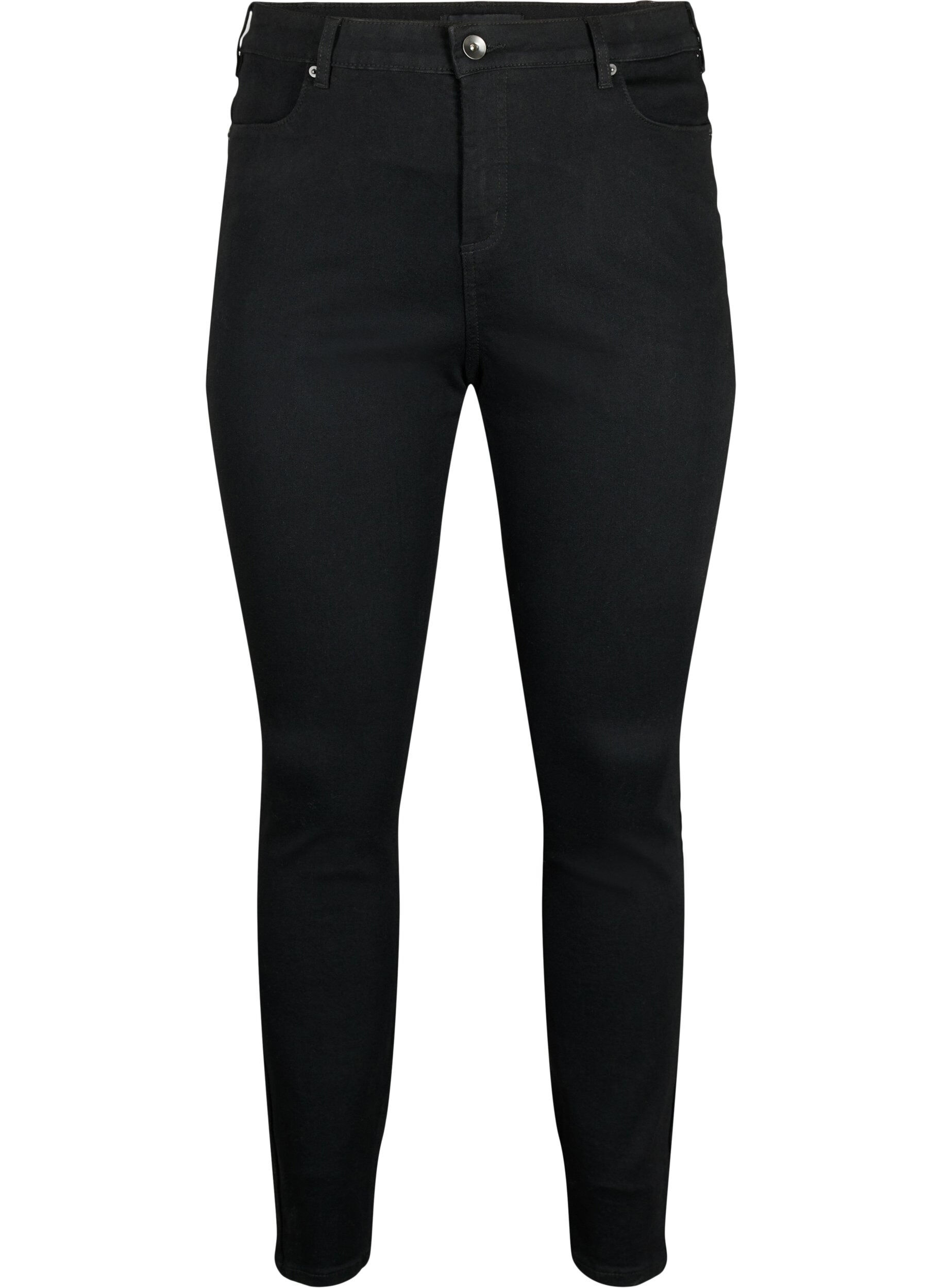 Amy jeans met een hoge taille en super slanke pasvorm