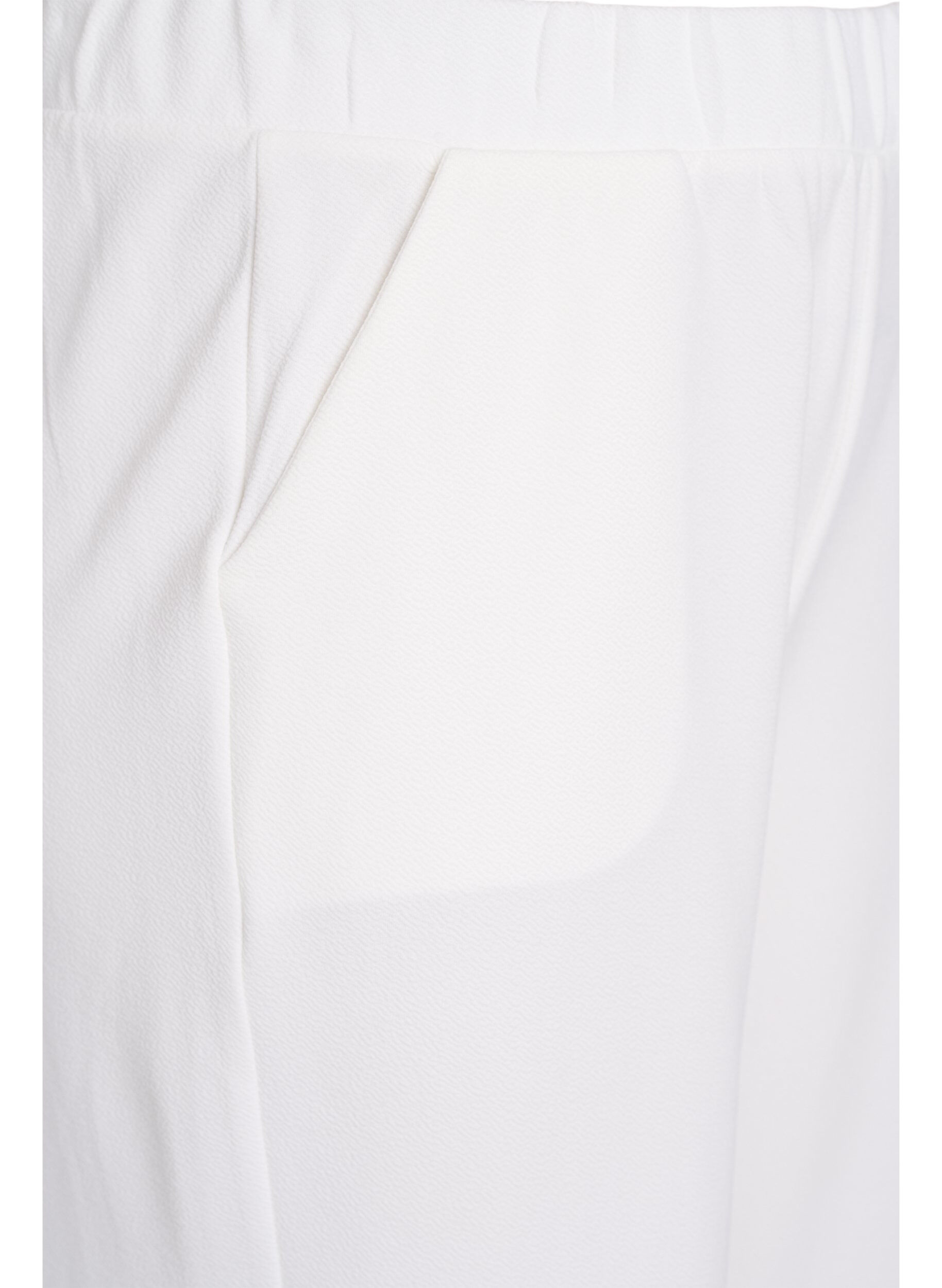 ZizziLosse broek met 7/8 lengte, Wit, Packshot image number 2