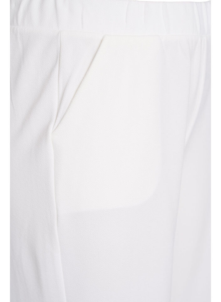 Losse broek met 7/8 lengte, Wit, Packshot image number 2