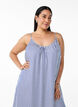 Zomerjurk met strepen en A-lijn pasvorm, Blauw, Model image number 2