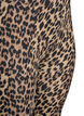 Viscose leggings met zebraprint, Bruin, Packshot image number 2