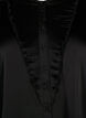 Satijnen overhemd blouse met ruches, Black, Packshot image number 2