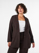 Blazer met zakken en splitten, Bruin, Model image number 0