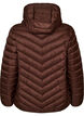 Lichtgewicht jas met capuchon, Bruin, Packshot image number 1