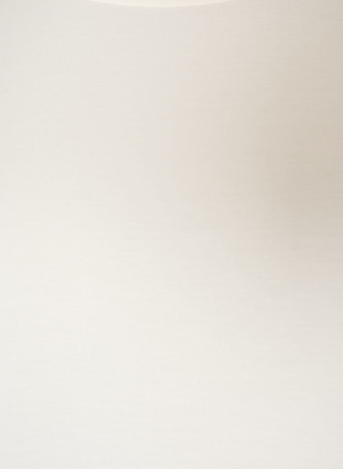 Jersey blouse met gelaagde look en kant, Vanille, Packshot image number 2