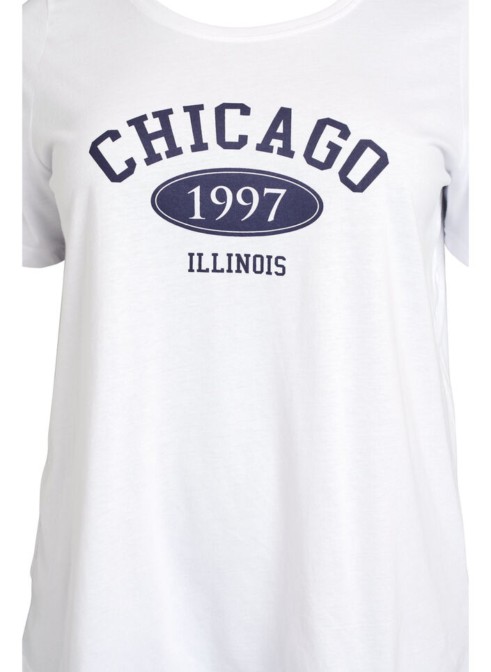 FLASH - T-shirt met motief, Wit, Packshot image number 2