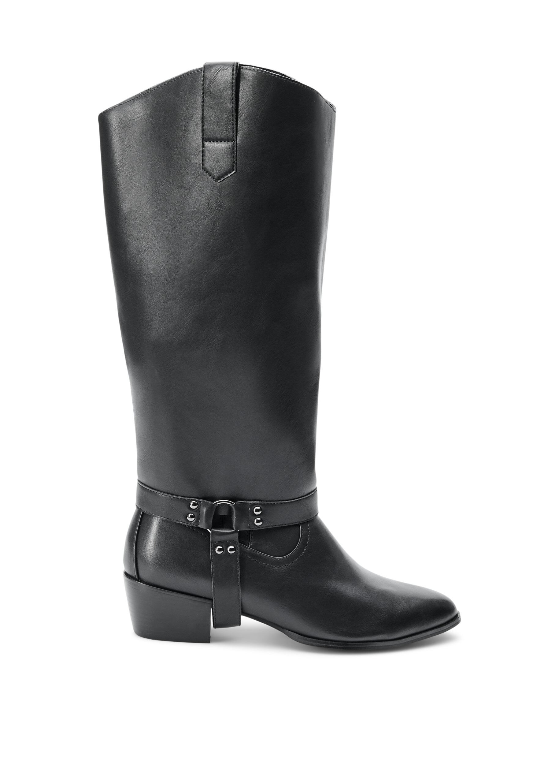 Wide fit - Lange laars met afneembare schacht
