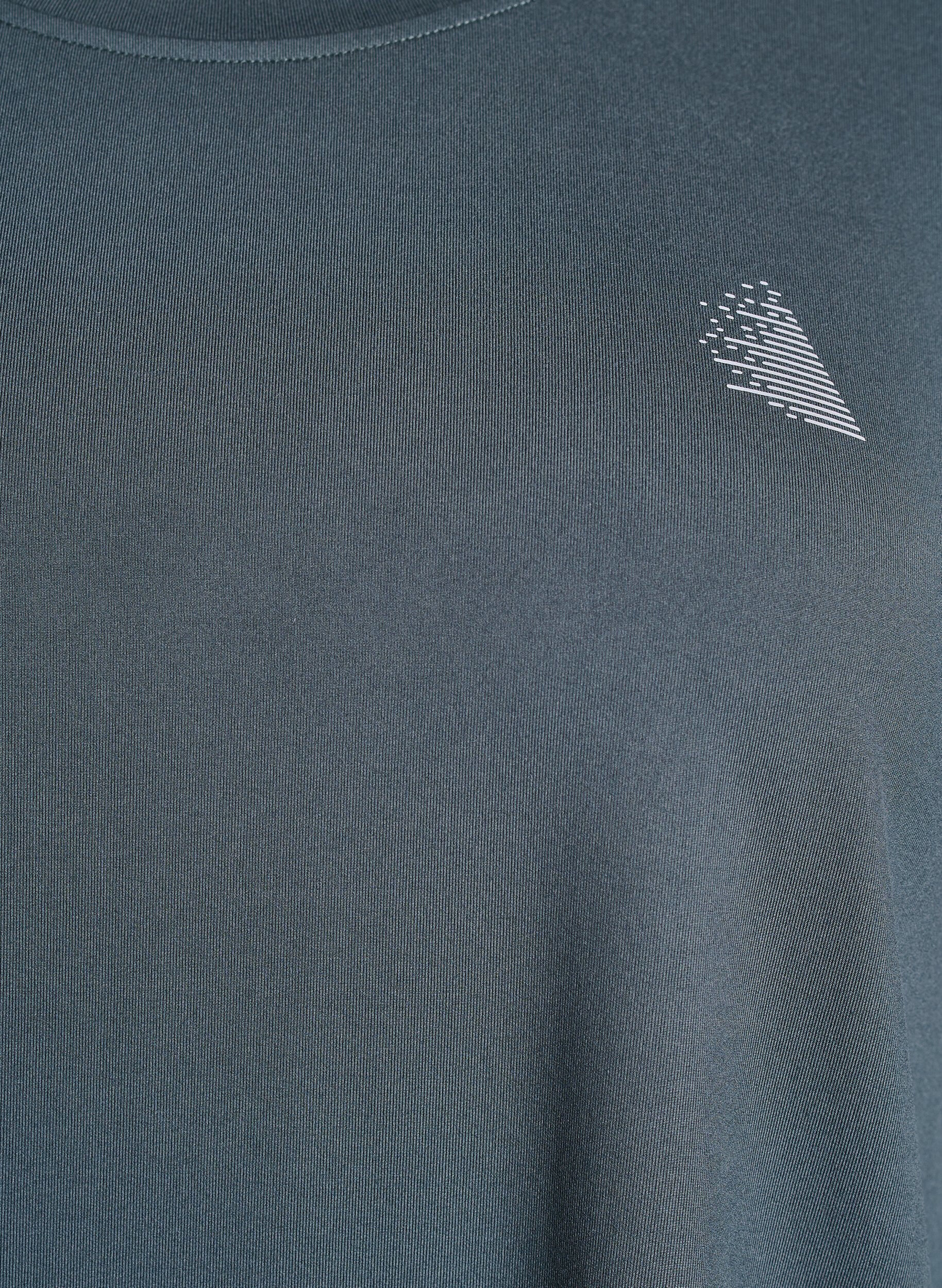 ZizziTraining blouse met 3/4 mouwen, Grijs, Packshot image number 2