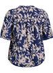 Blouse met print en 1/2 mouwen, Blauw, Packshot image number 1