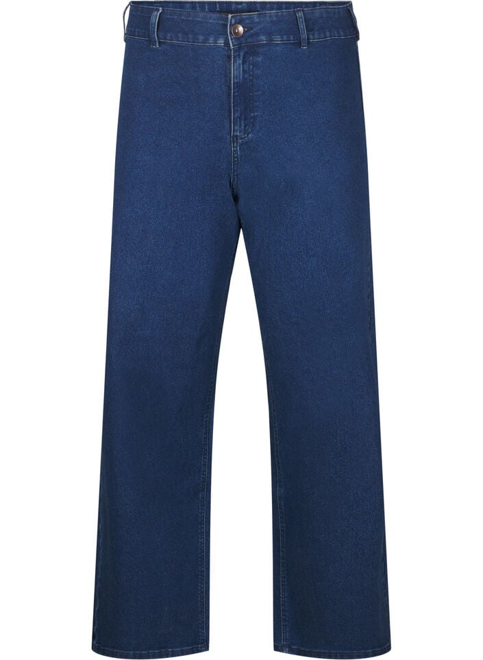 FLASH - Jeans met wijde pijpen, Blauw, Packshot image number 0