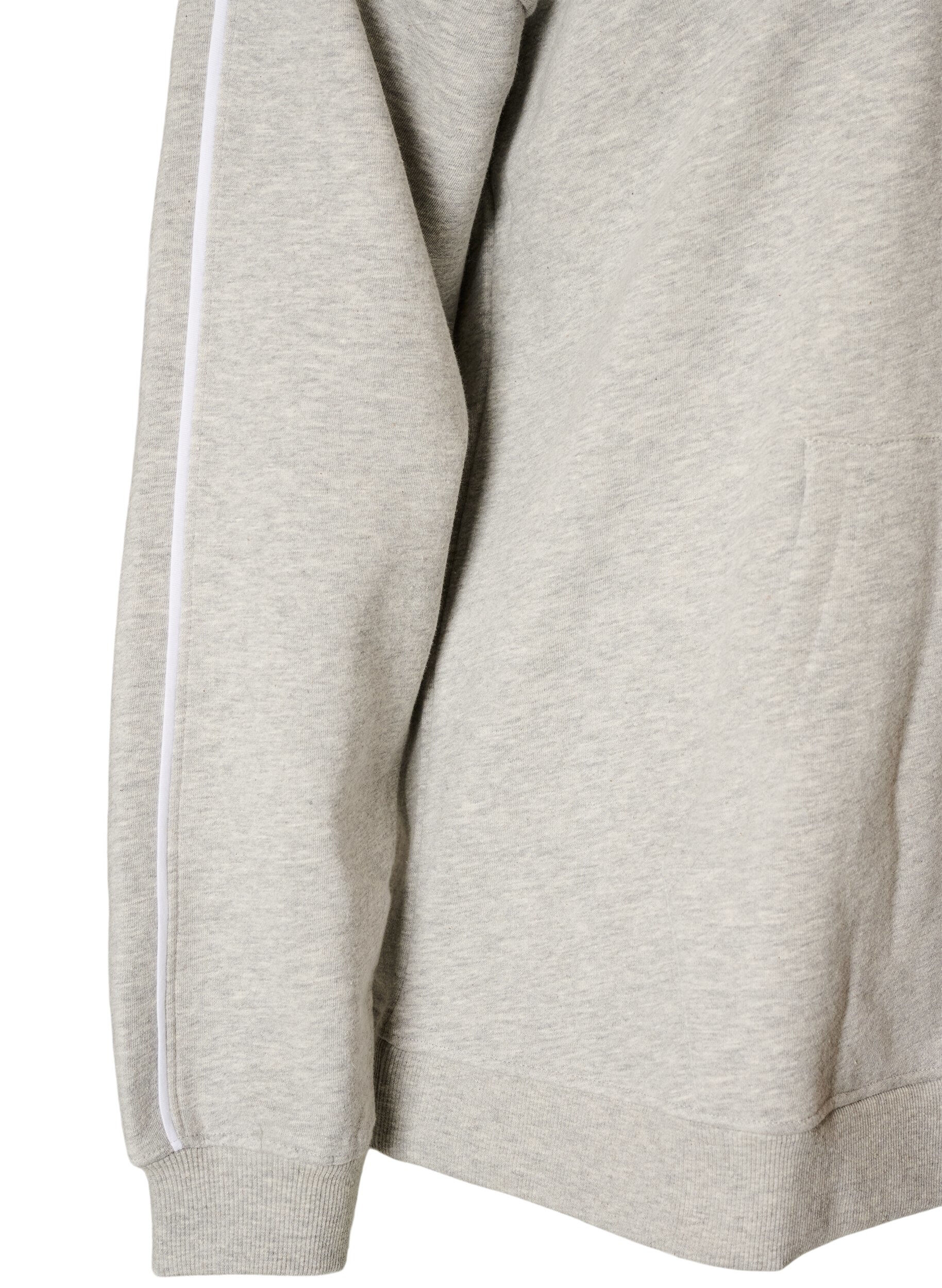 ZizziHoodie met geborduurd motief, Grijs, Packshot image number 4