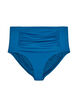 Bikinibroekje met high waist, Blauw, Packshot image number 0