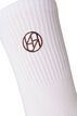 3-pack sportsokken met logo, Bruin, Packshot image number 3