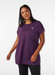 Lang workout T-shirt, Paars, Model image number 0