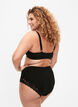 Set van 3 hipster slips met kanten rand, Zwart, Model image number 2