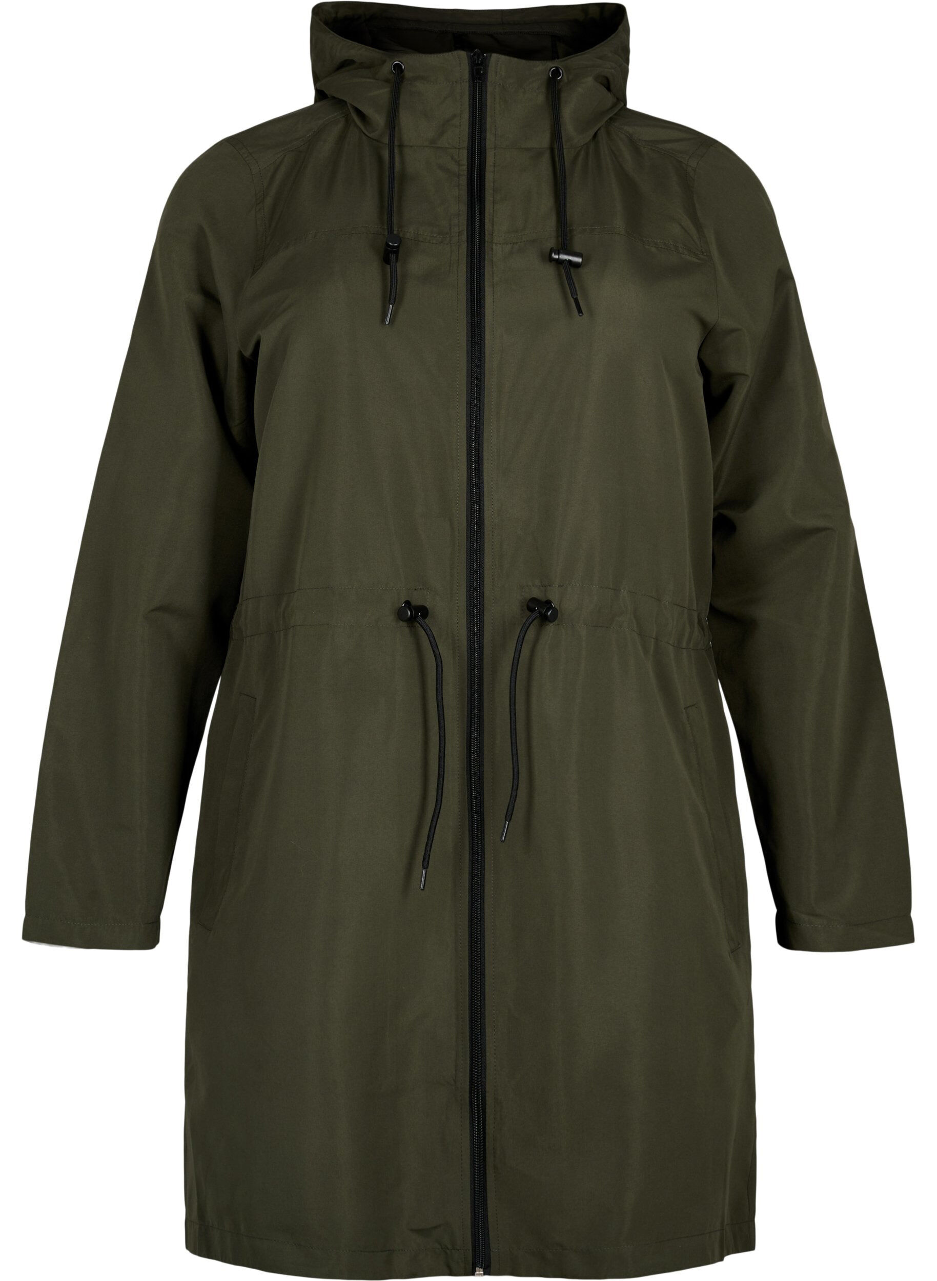 FLASH - Waterafstotende parka met capuchon