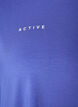 T-shirt van biologisch katoen met klein frontmotief, Blauw, Packshot image number 3
