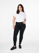 Stay black Amy jeans met hoge taille, Zwart, Model image number 0