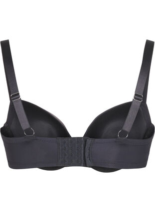 ZizziGevormde bh met sierstenen, Black, Packshot image number 1