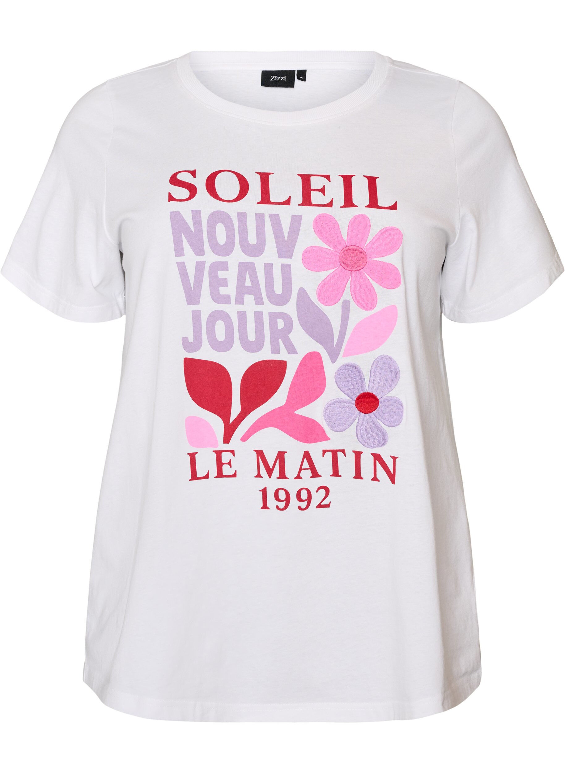 Katoenen T-shirt met print