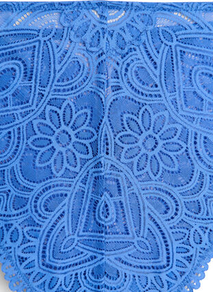 ZizziKanten Brazilian slip met een normale taille, Blauw, Packshot image number 2