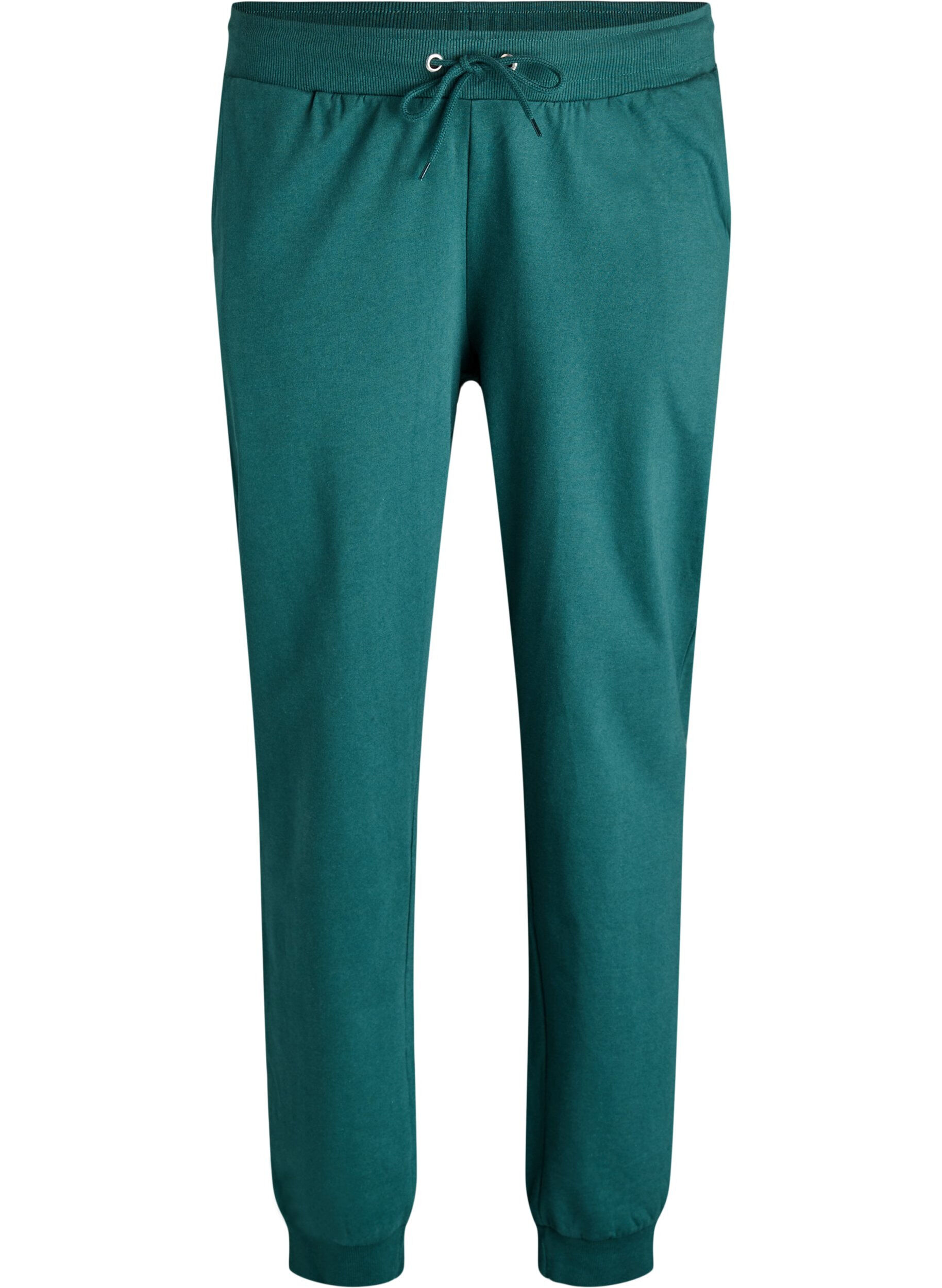 Hoge taille katoenen sweatpants