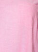Tuniek van linnen en viscose met A-vorm, Roze, Packshot image number 2